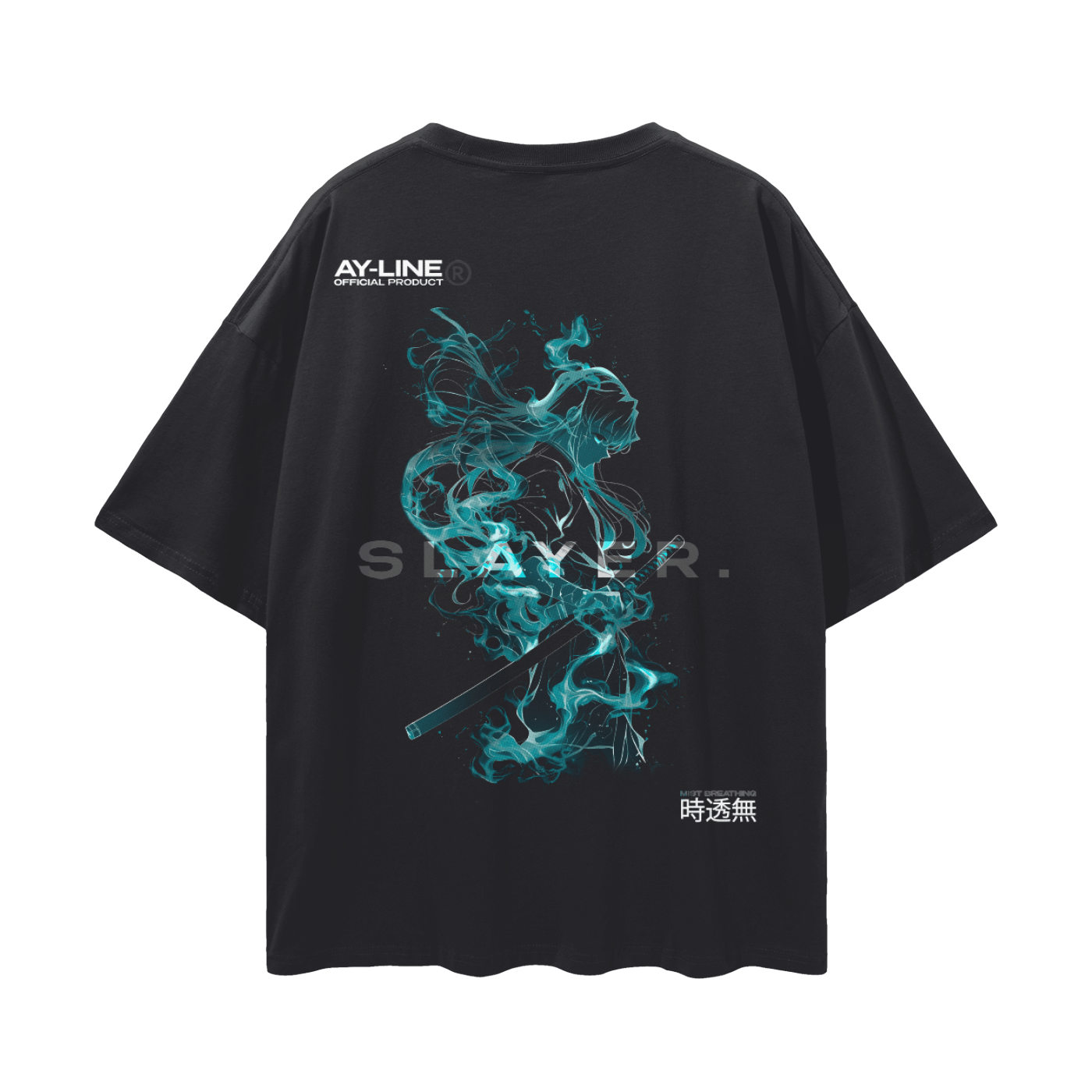 Mist Breathing Streetwear Shirt - AY - Line Anime