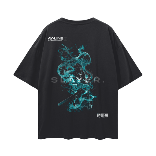 Mist Breathing Streetwear Shirt - AY - Line Anime