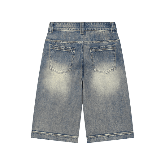The Watchman Denim Shorts - AY - Line Anime