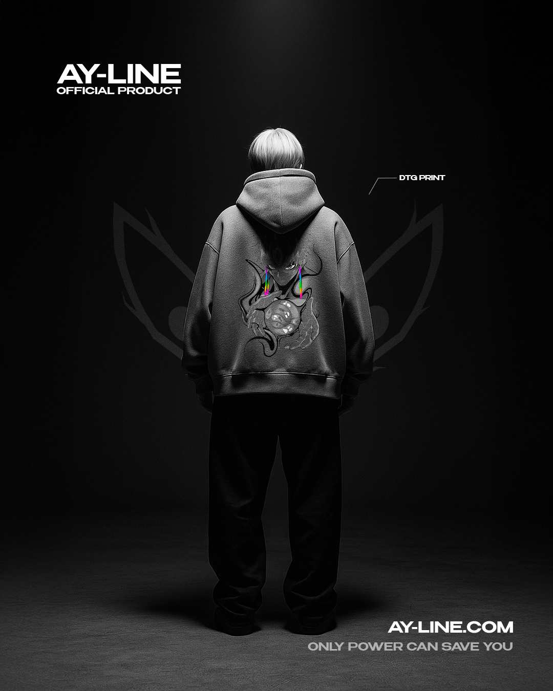 Third Eye Streetwear Hoodie - AY - Line Anime