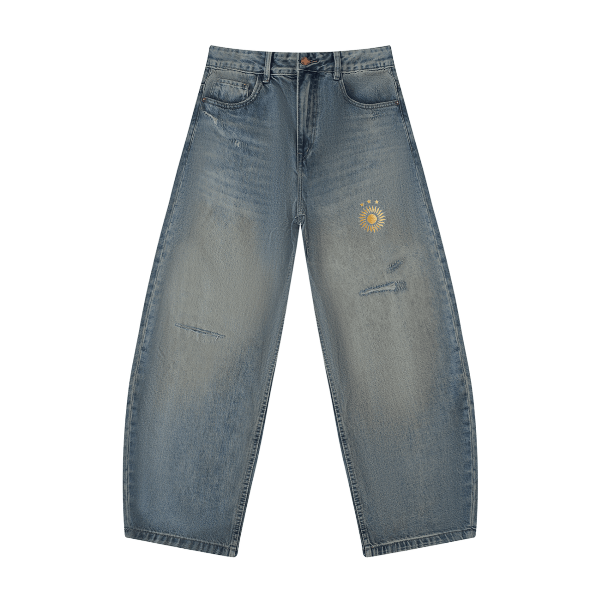 The GOAT Argentina Barrel Leg Jeans - AY - Line Anime