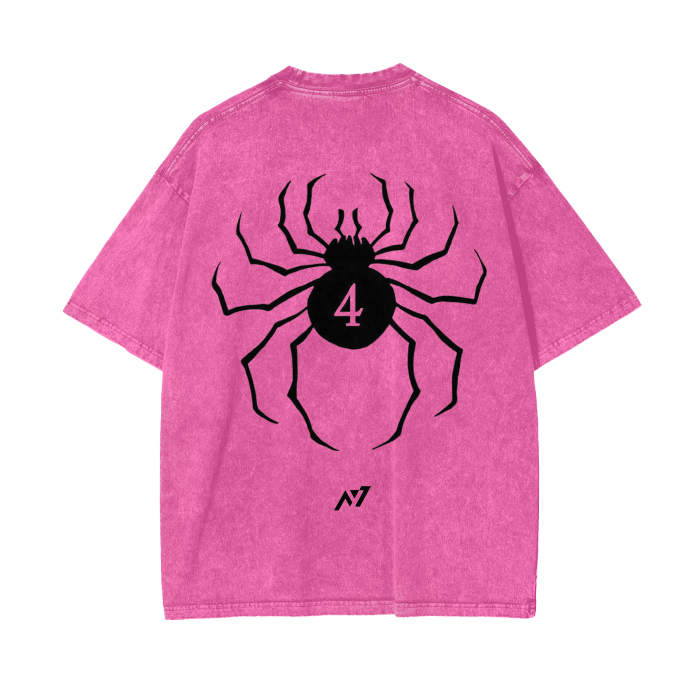 Phantom Jester Streetwear Shirt Pink Washed - AY - Line Anime