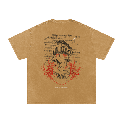The Unforgiven Path Washed Streetwear Shirt - AY - Line Anime