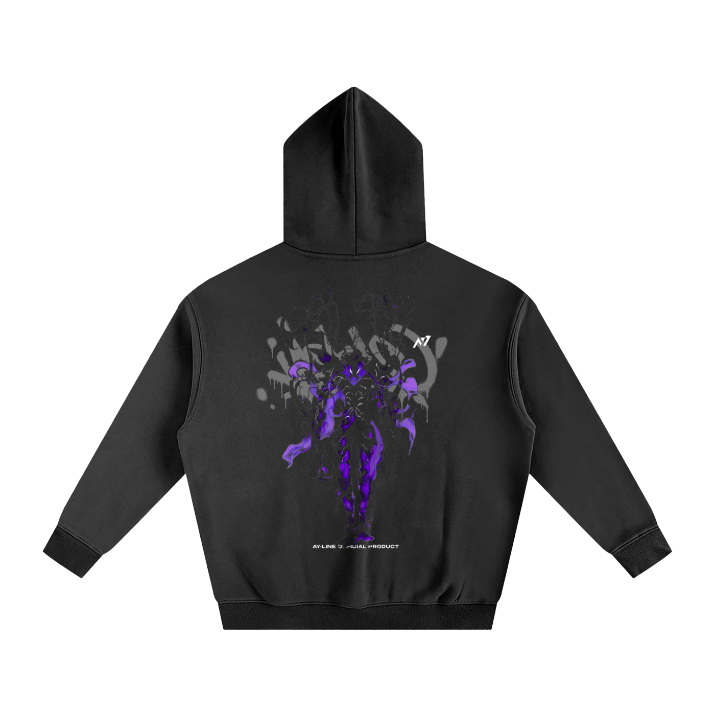 King of the Ants Streetwear Hoodie Black - AY - Line Anime