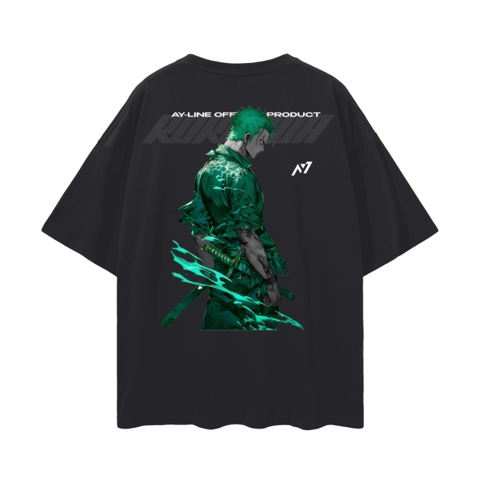 Pirate Hunter Y2K Streetwear Shirt Black - AY - Line Anime