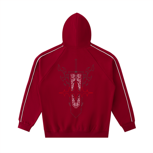 Anti Magic Striped Hoodie - AY - Line Anime