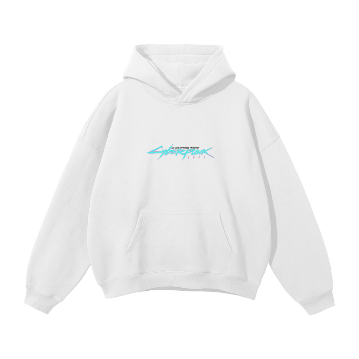 Data Flow Streetwear Hoodie White - AY - Line Anime