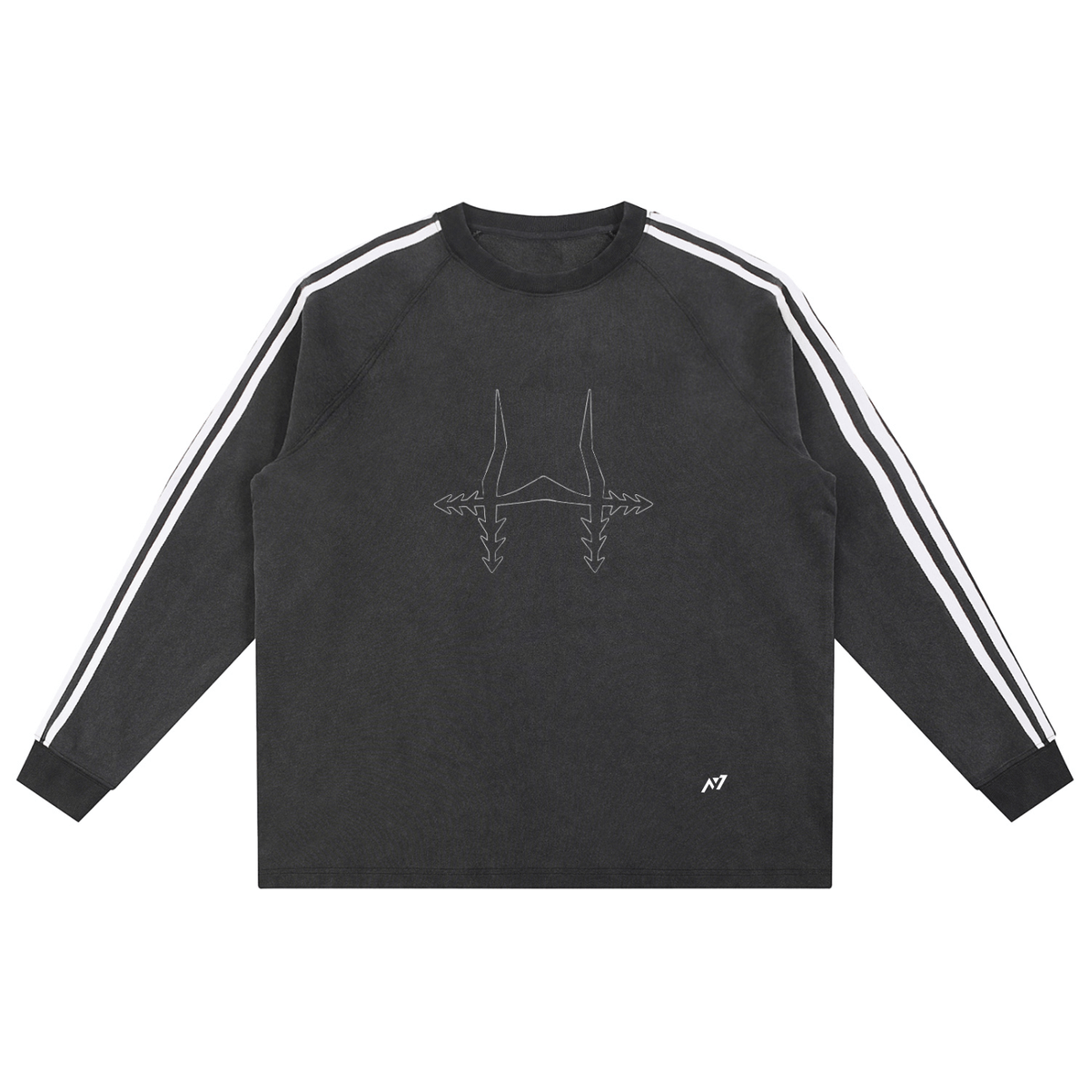 Blood Rite Striped Sweatshirt - AY - Line Anime