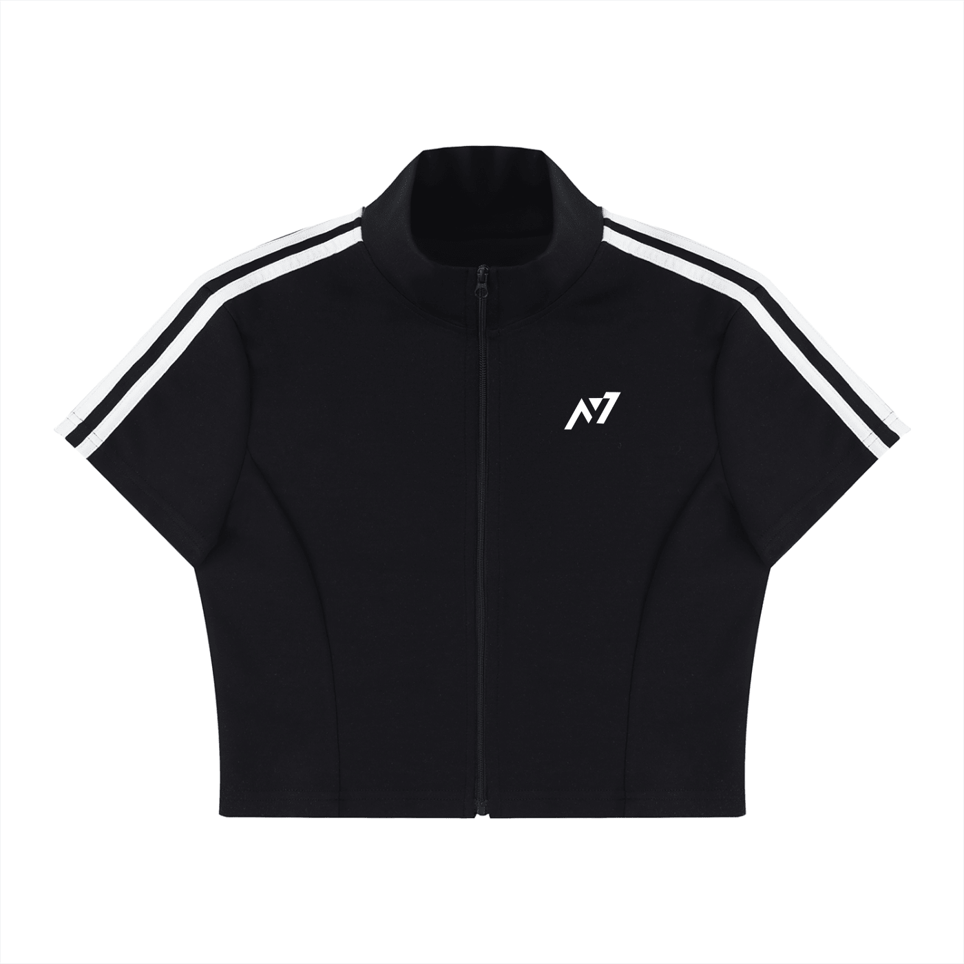 Cat Burglar Full Zip Short Sleeve - AY - Line Anime