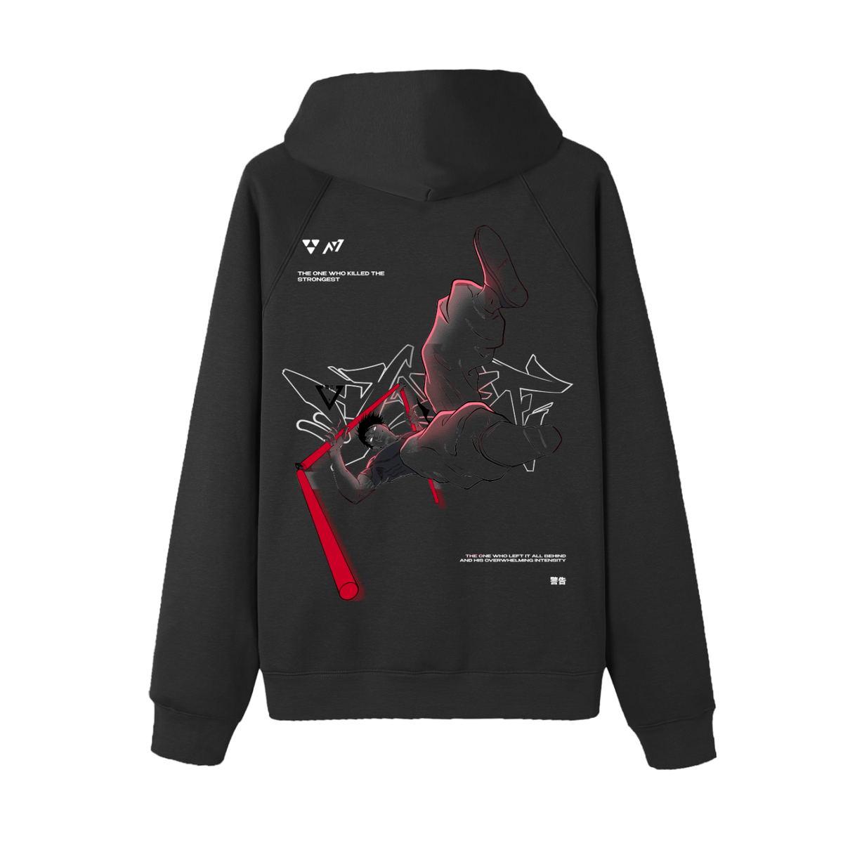 The Sorcerer Killer Graffiti Premium Hoodie - AY - Line Anime