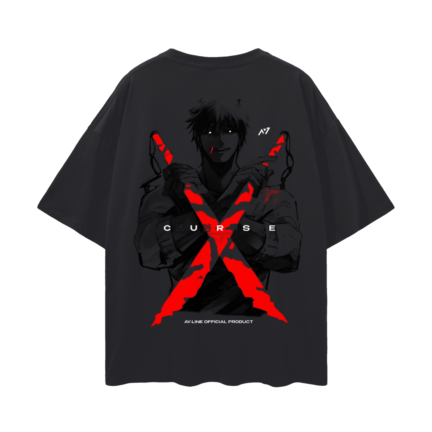 BEHIND. Streetwear Shirt - AY - Line Anime