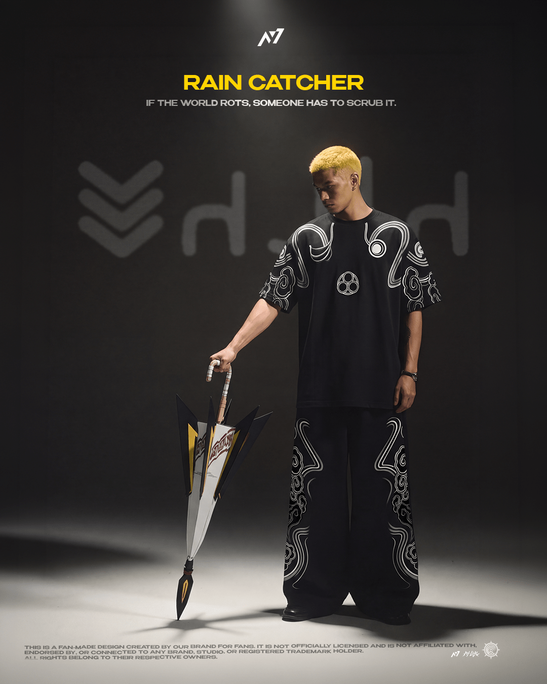 Rain Catcher Streetwear Shirt - AY - Line Anime