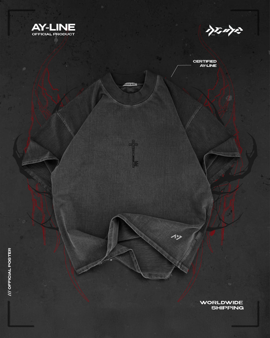 The Unforgiven Path Streetwear Shirt Grey - AY - Line Anime