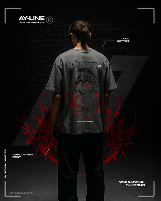 The Unforgiven Path Streetwear Shirt Grey - AY-Line Anime