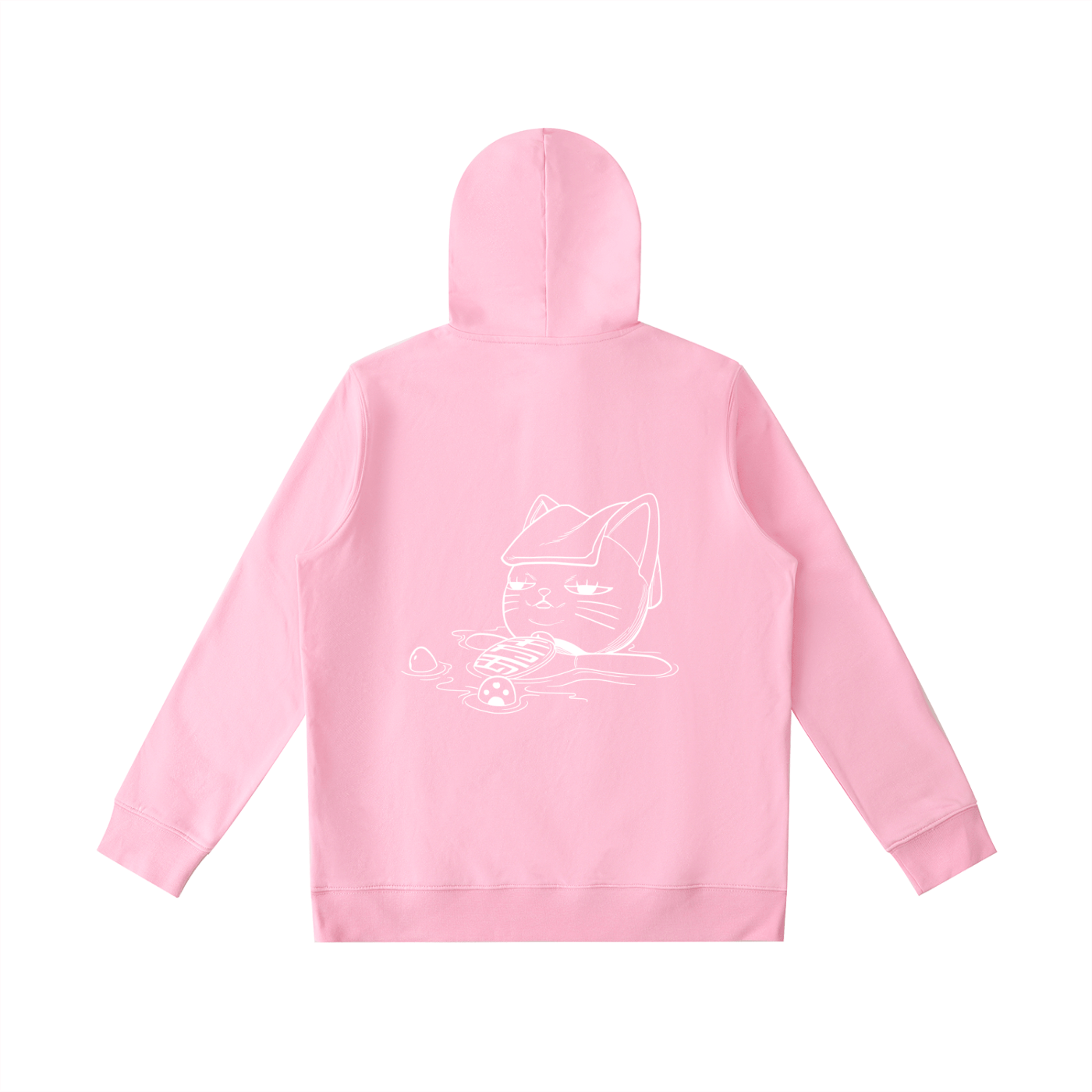 Psychic Cat Streetwear Oversized Hoodie - AY - Line Anime