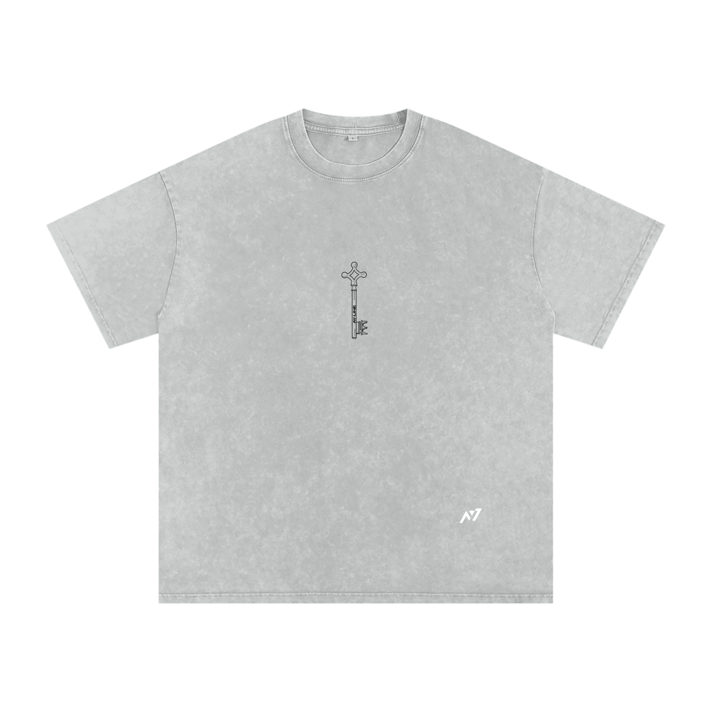Wings of Defiance Washed Streetwear Shirt - AY - Line Anime