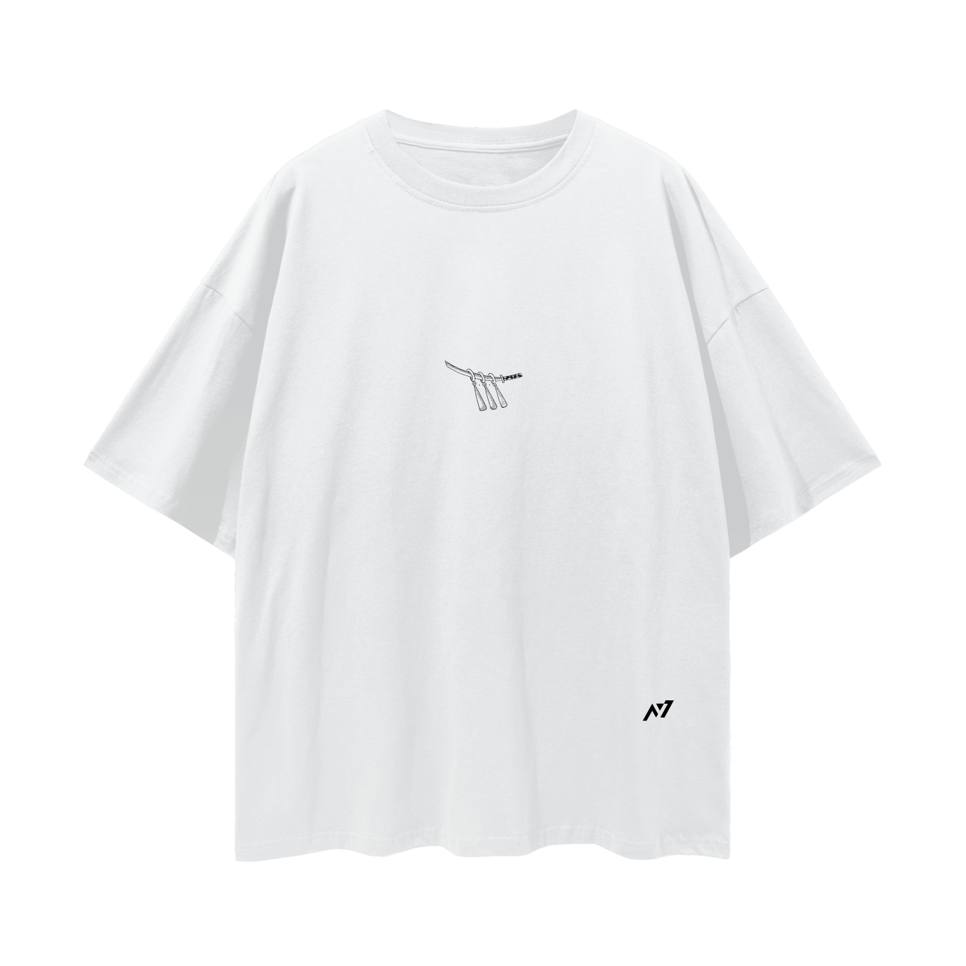 Wrath Carved Streetwear Shirt White - AY - Line Anime