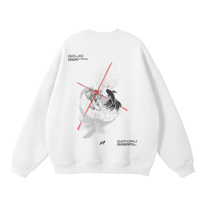 The Strongest Sorcerer Streetwear Sweatshirt White