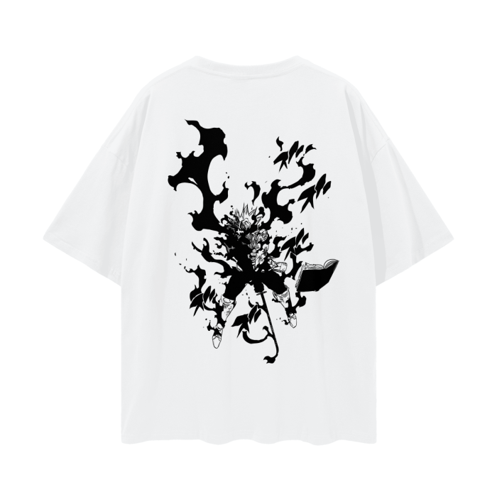 Grimoire Rise Graffiti Streetwear Shirt White