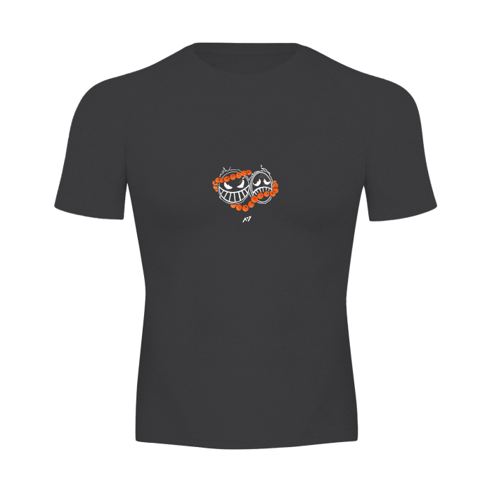 Flame Rogue Compression Shirt Black - AY - Line Anime