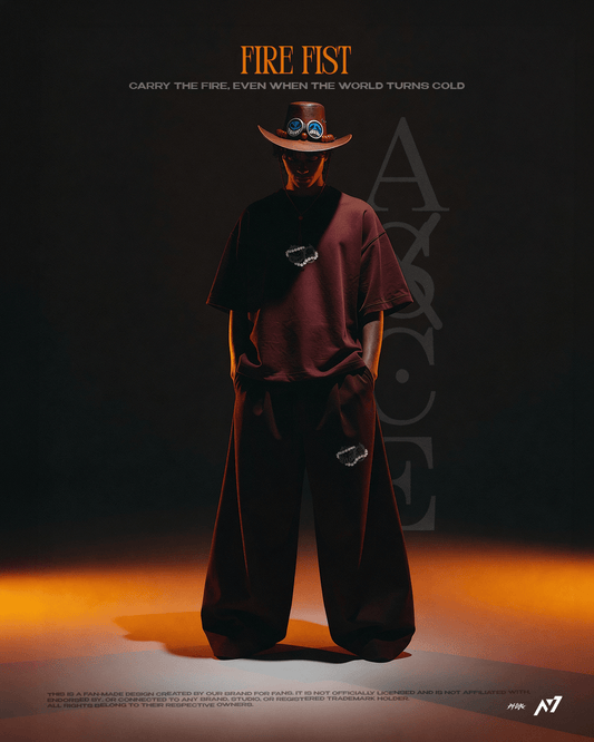 Fire Fist Streetwear Shirt - AY - Line Anime