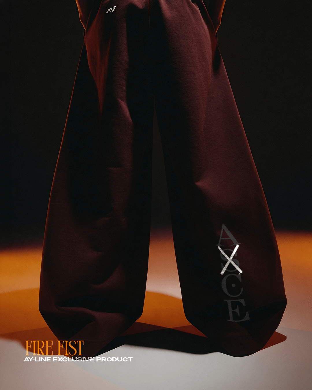 Fire Fist Sweatpants - AY - Line Anime