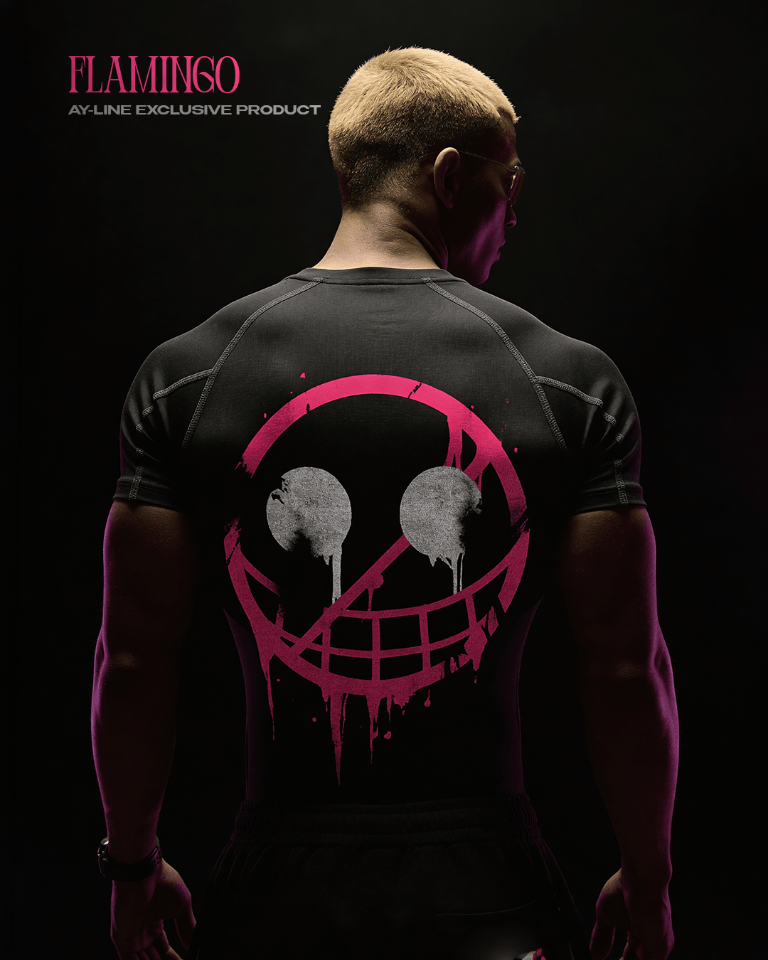 Flamingo Compression Shirt - AY - Line Anime