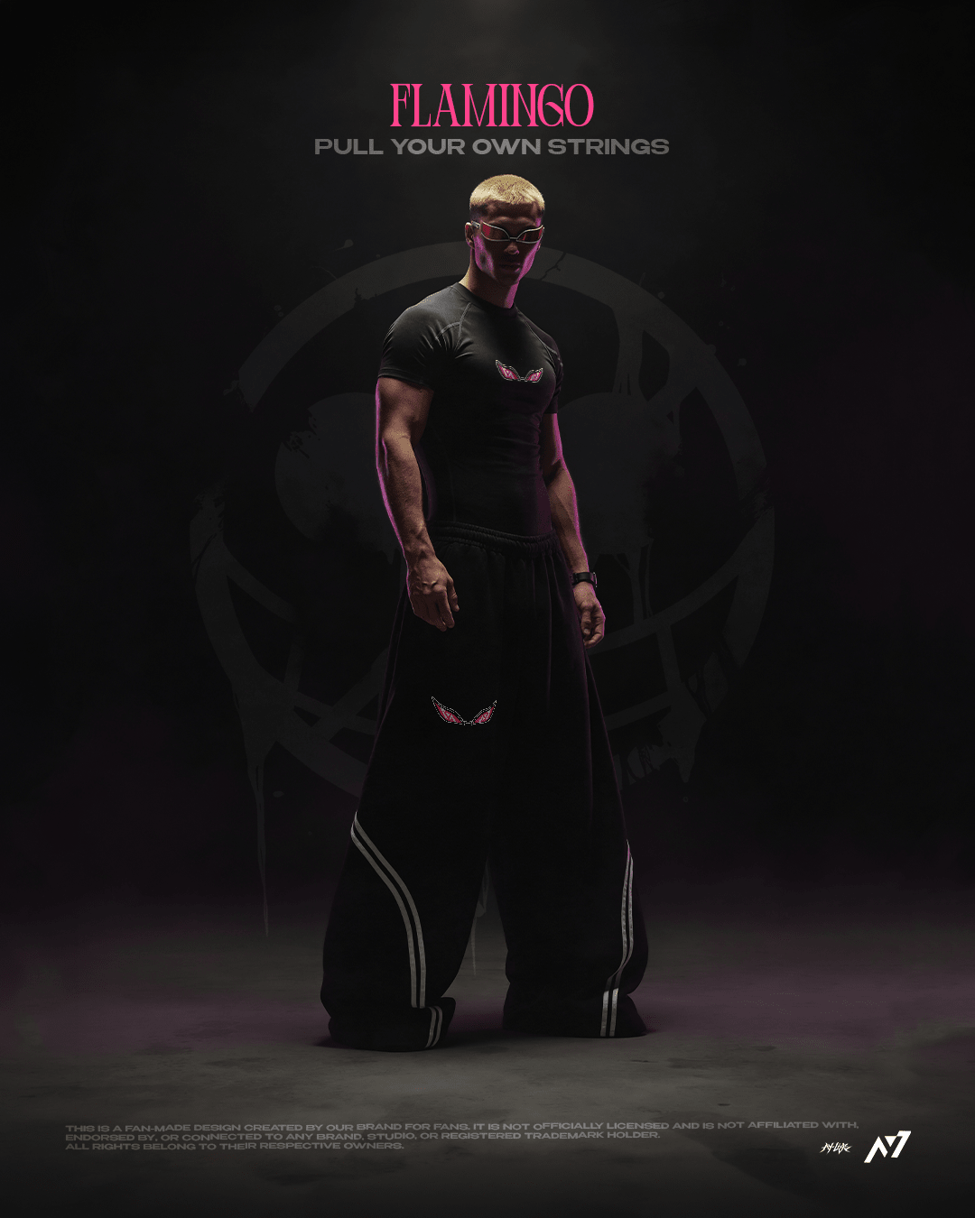 Flamingo Compression Shirt - AY - Line Anime