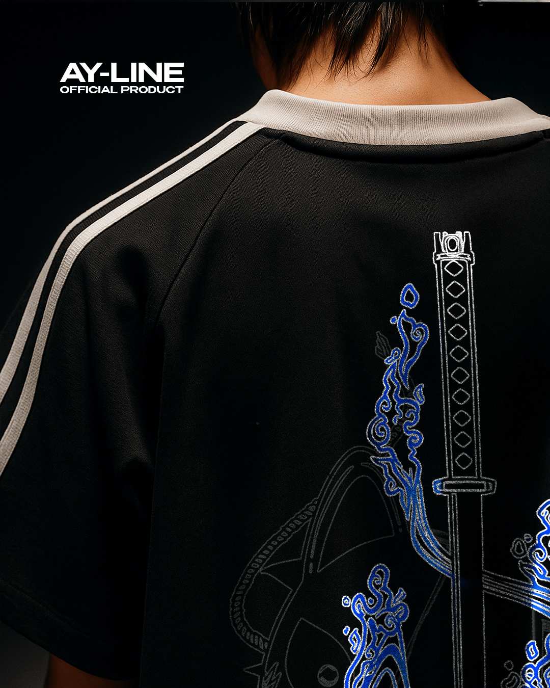 Breakwater Streetwear Crewneck Shirt - AY - Line Anime