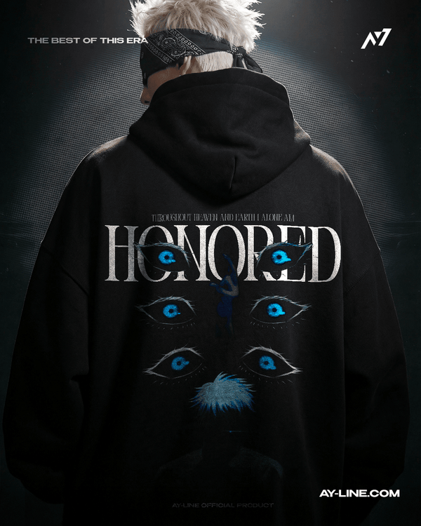HONORED Streetwear Hoodie - AY - Line Anime
