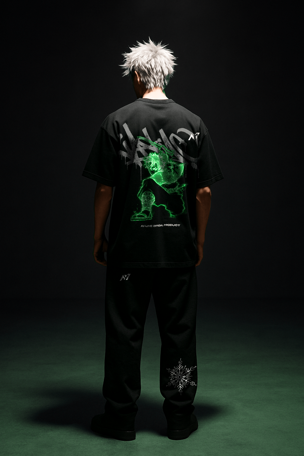 Cut Through Streetwear Shirt - AY - Line Anime