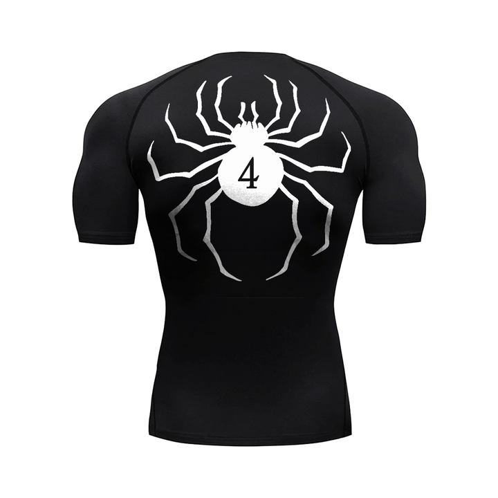 Phantom Jester Streetwear Compression Shirt Black