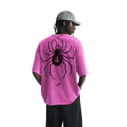Phantom Jester Streetwear Shirt Pink Washed - AY - Line Anime
