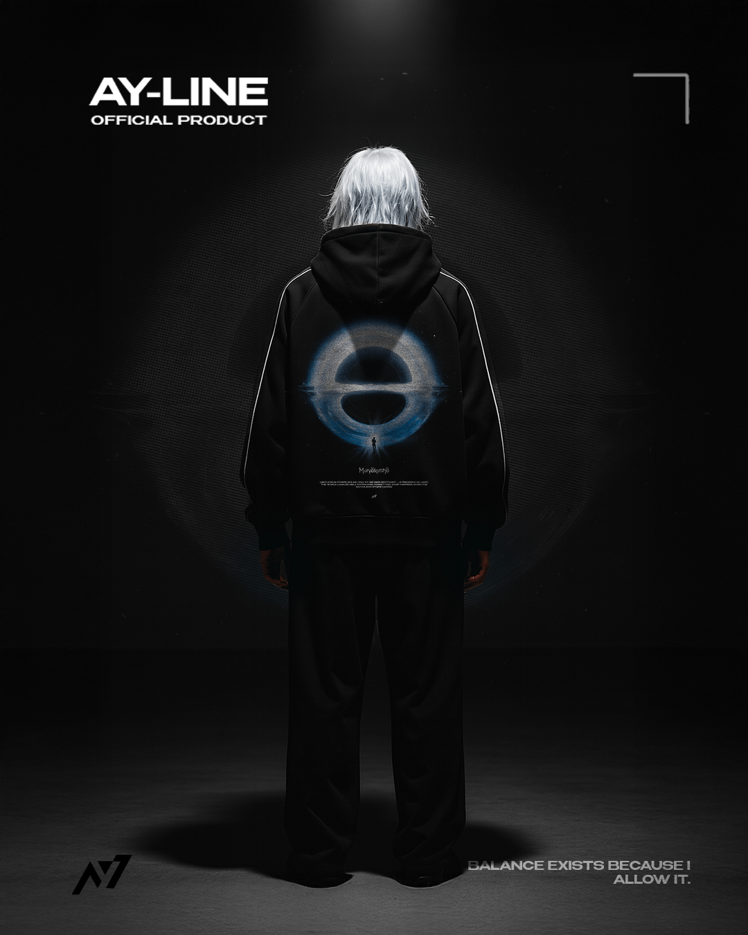 Event Horizon Striped Hoodie - AY - Line Anime