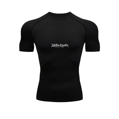 Wheel of Destruction Sword Compression Shirt - AY - Line Anime
