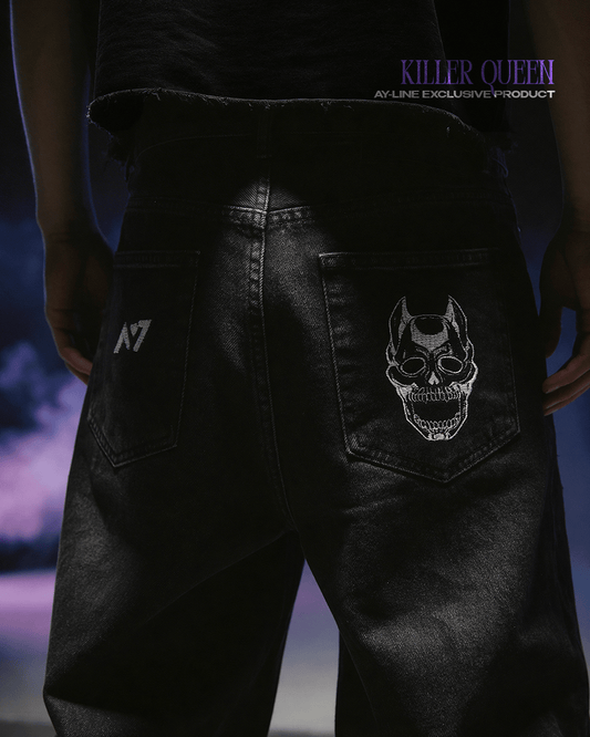 Killer Queen Denim Jeans - AY - Line Anime