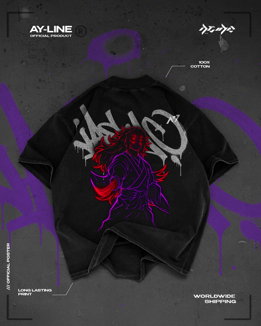 Dark Crescent Streetwear Shirt - AY - Line Anime