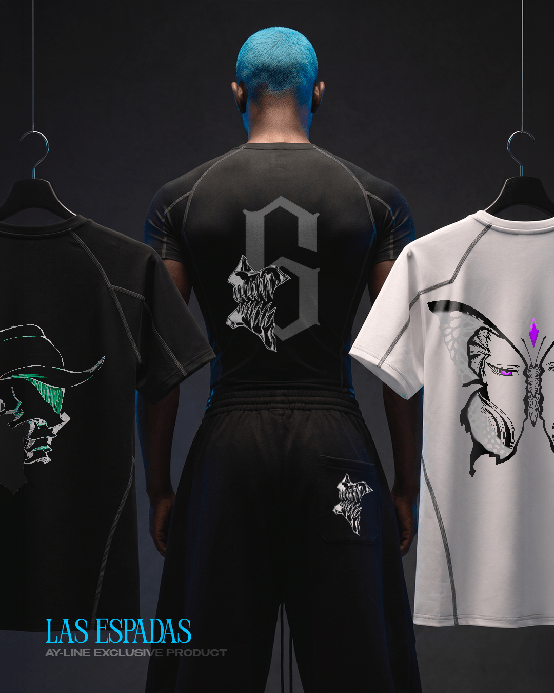 Las Espadas Compression Shirt - AY-Line Anime