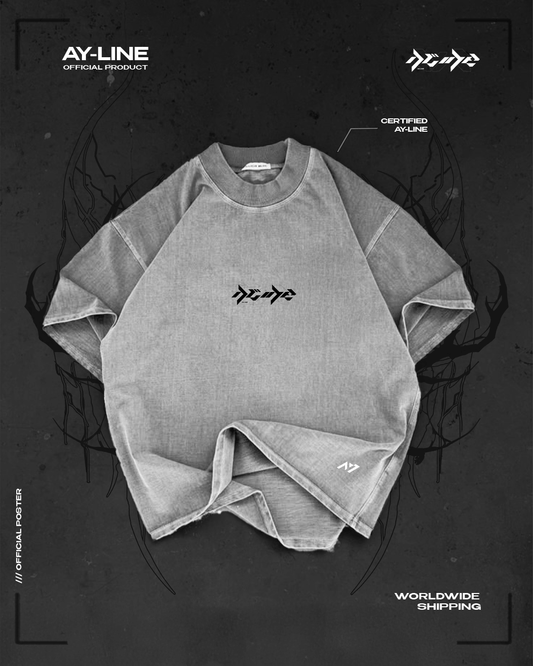 The Broken Form Streetwear Shirt Grey&White - AY - Line Anime