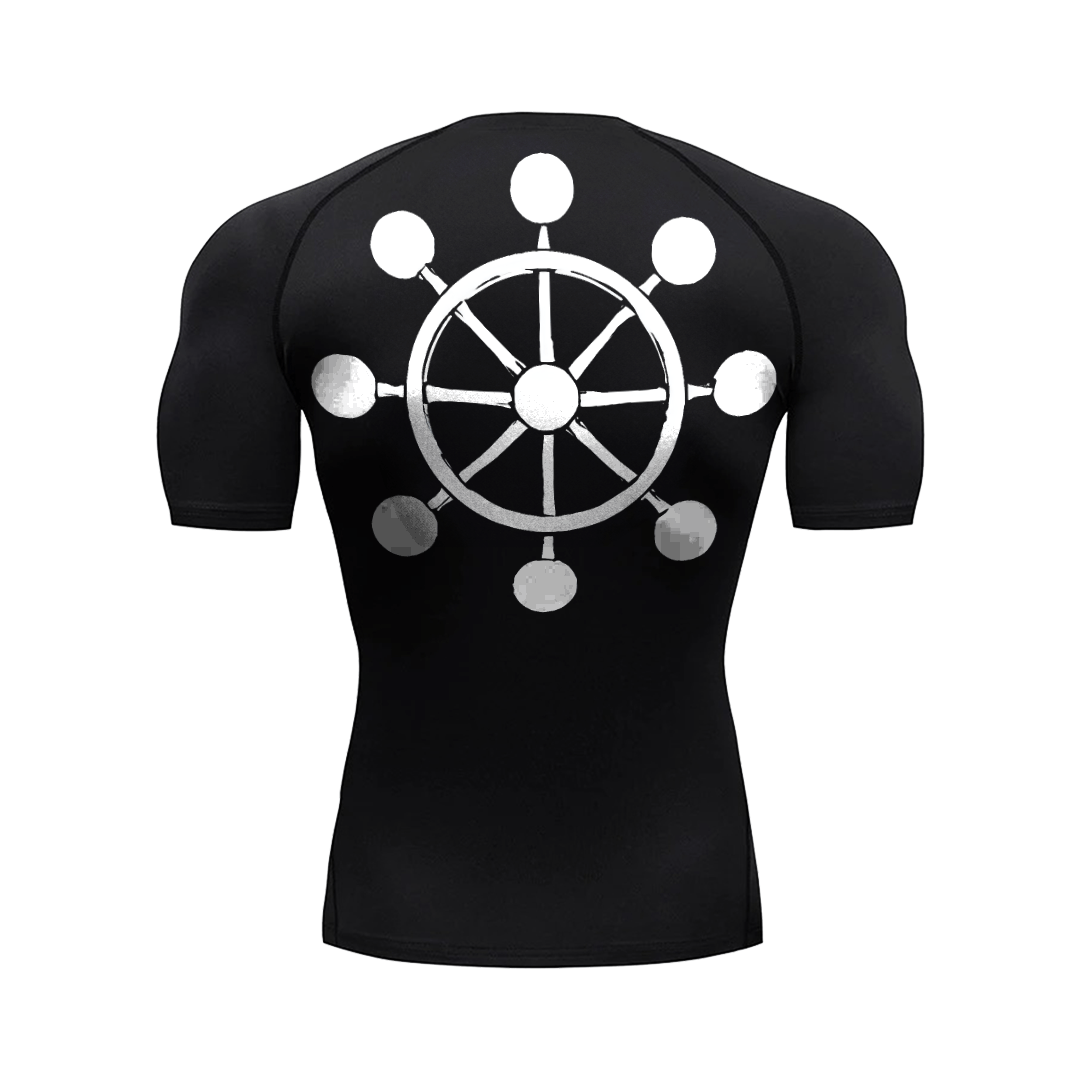 Mahoraga Wheel Compression Shirt - AY - Line Anime