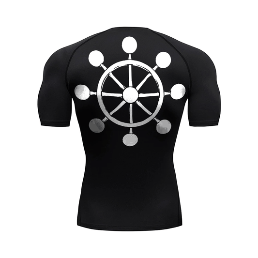 Mahoraga Wheel Compression Shirt - AY - Line Anime