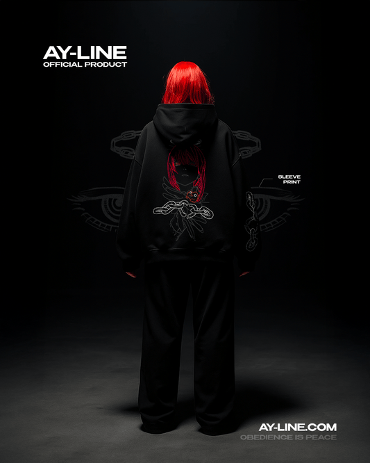 Commandment Streetwear Hoodie - AY - Line Anime