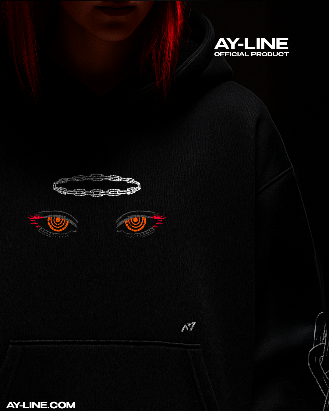 Commandment Streetwear Hoodie - AY - Line Anime