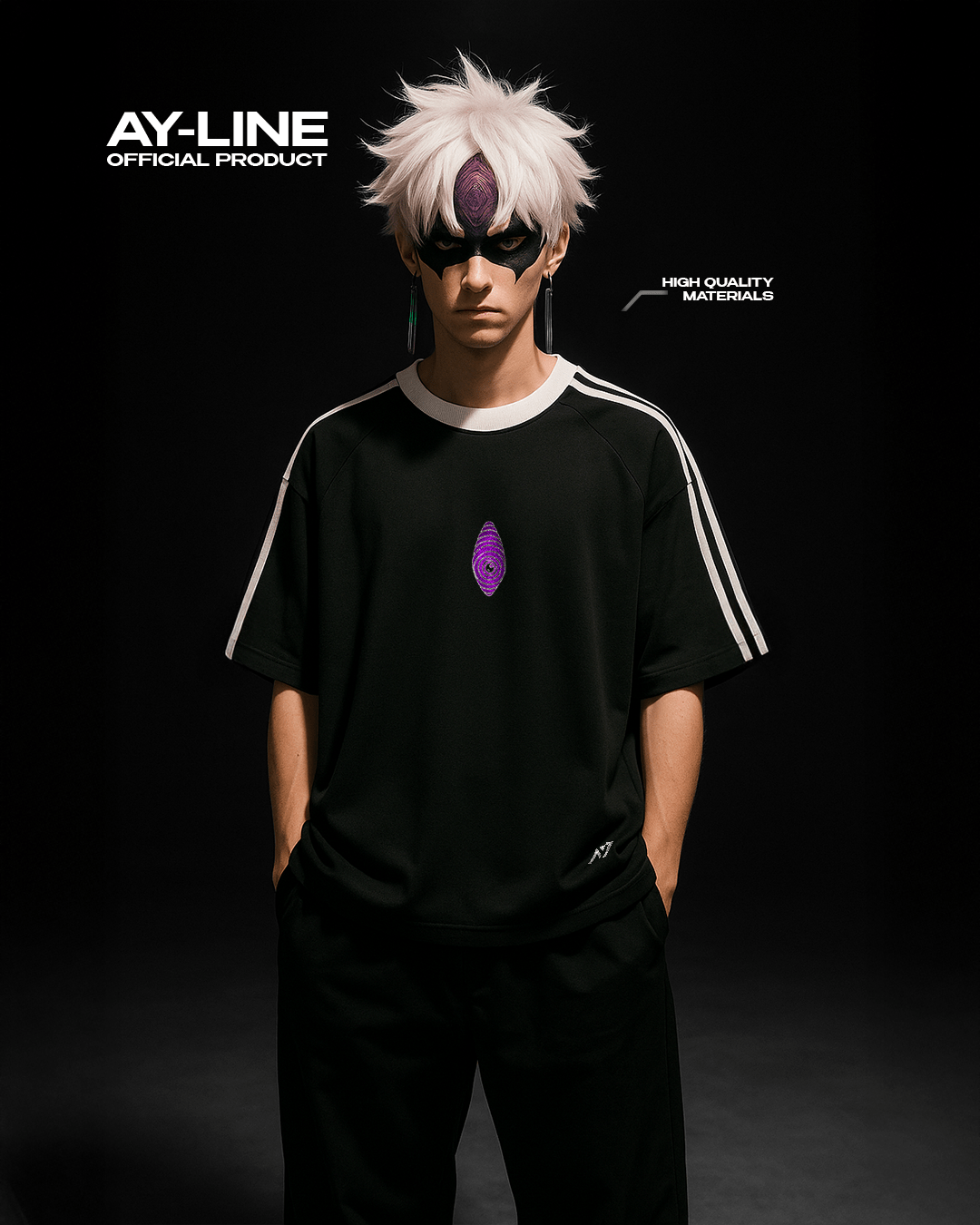 Evil Eye Streetwear Crewneck Shirt - AY - Line Anime