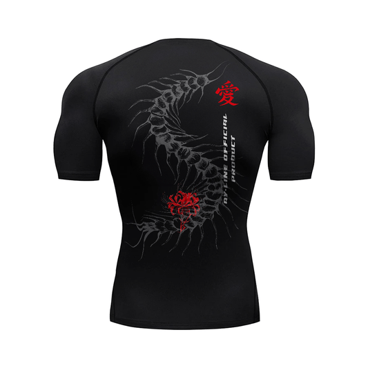 Centipede Compression Shirt - AY - Line Anime