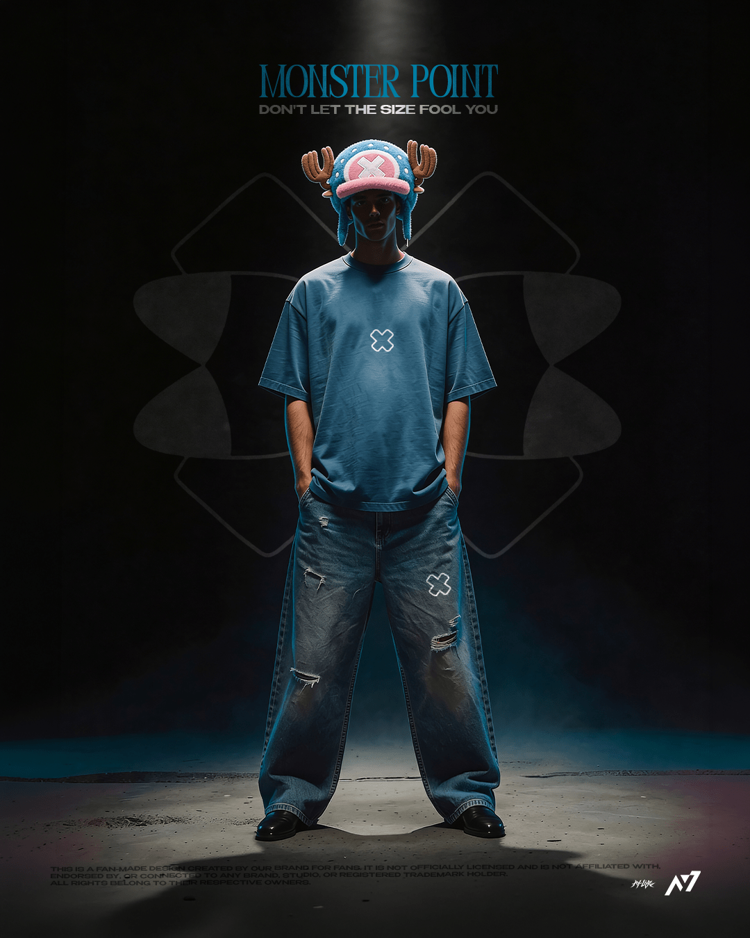 Monster Point Streetwear Shirt - AY - Line Anime