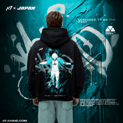 Pure Talent Streetwear Hoodie - AY - Line Anime