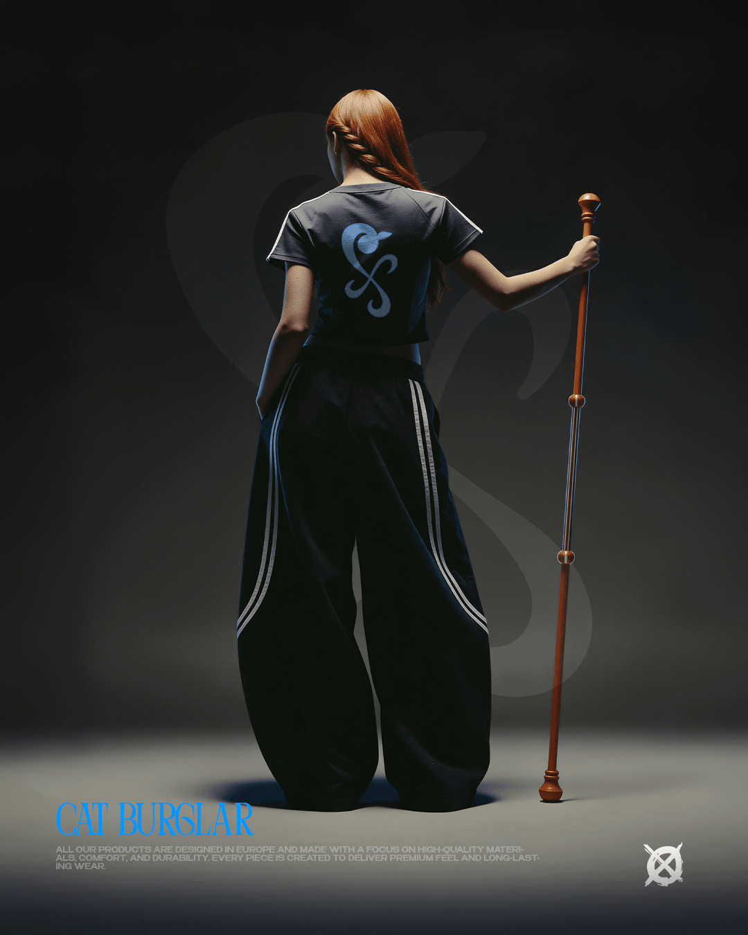 Cat Burglar Full Zip Short Sleeve - AY - Line Anime