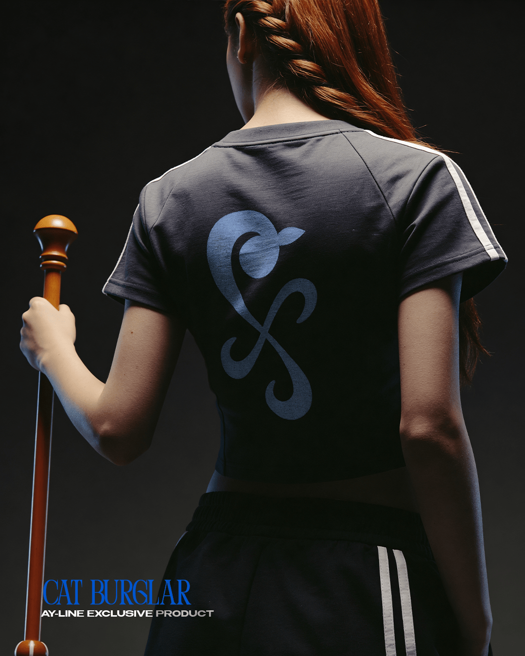 Cat Burglar Full Zip Short Sleeve - AY - Line Anime