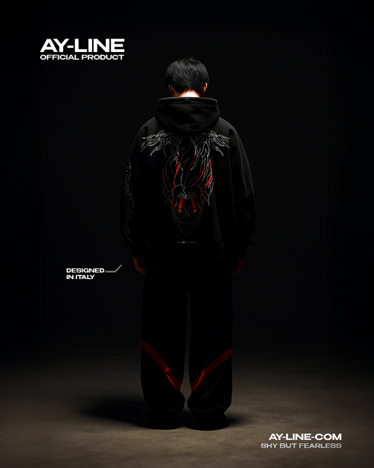 Turbo Fiend Streetwear Hoodie - AY - Line Anime